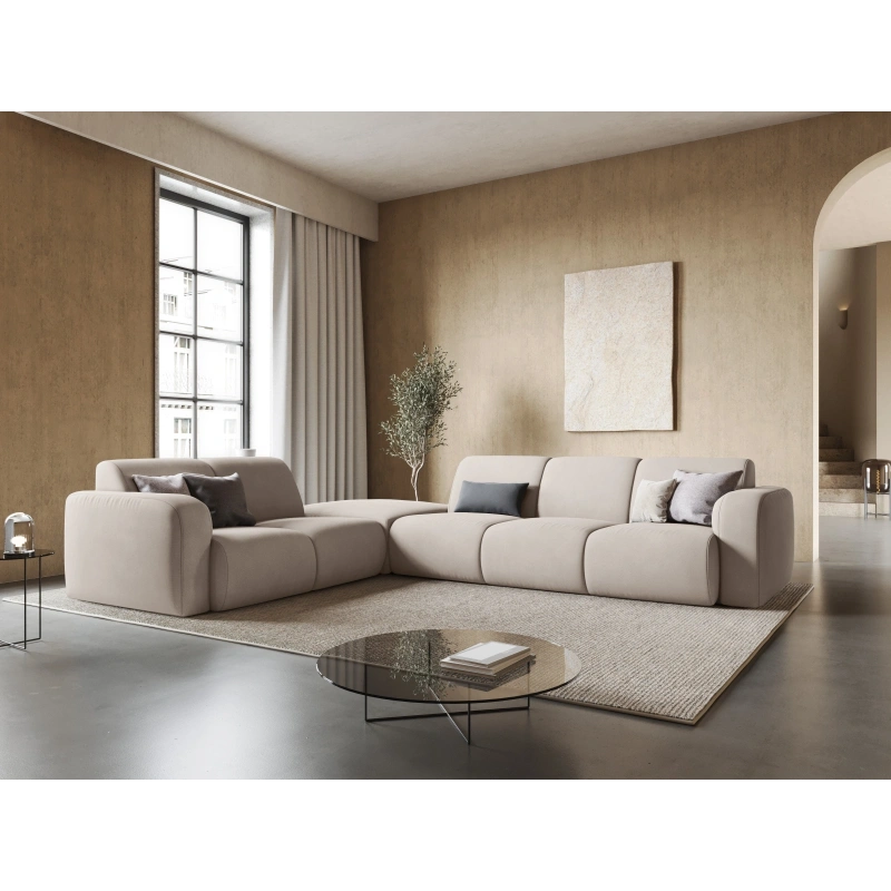 Narożnik 6 osobowy Lola tkanina szenilowa Rebel Windsor & Co Narożnik 6 osobowy Lola tkanina szenilowa Rebel Windsor & Co