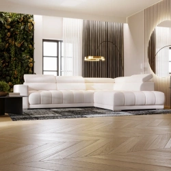 Narożnik L-kształtny Mojito z regulowanymi zagłówkami, bez funkcji spania Narożnik L-kształtny Mojito z regulowanymi zagłówkami, bez funkcji spania