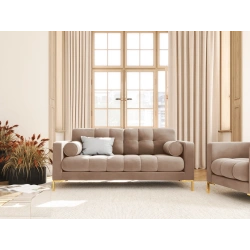 Sofa aksamitna 2 osobowa Bali Cosmopolitan Design