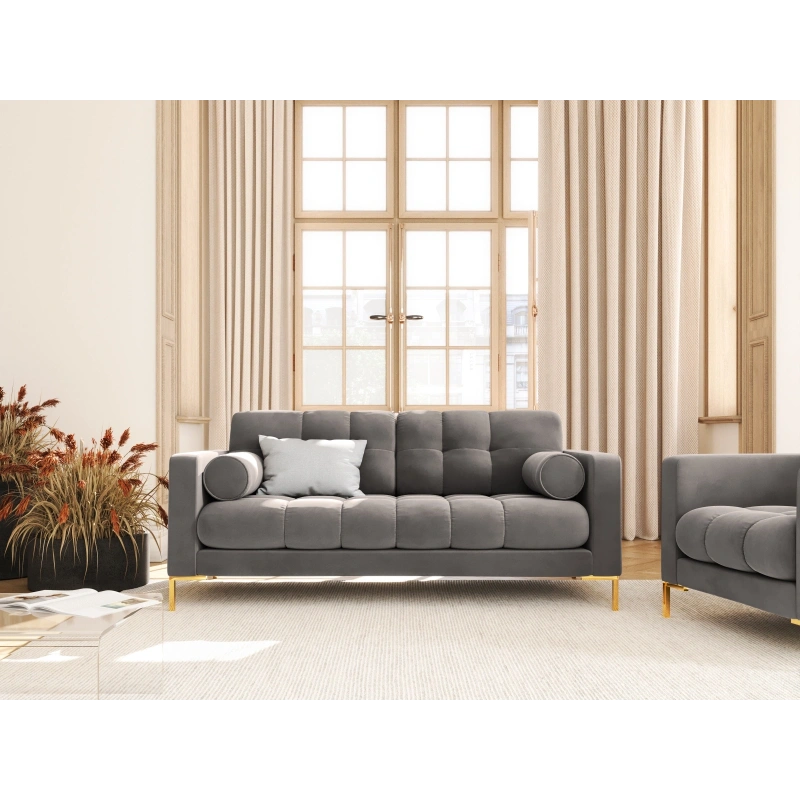 Sofa aksamitna 2 osobowa Bali Cosmopolitan Design Sofa aksamitna 2 osobowa Bali Cosmopolitan Design