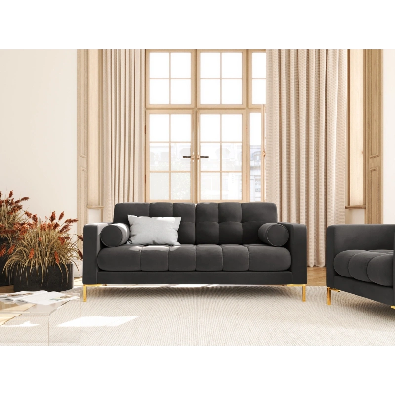 Sofa aksamitna 2 osobowa Bali Cosmopolitan Design Sofa aksamitna 2 osobowa Bali Cosmopolitan Design