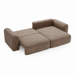 Narożnik Next L z funkcją spania i pojemnikiem norkowy Narożnik Next L z funkcją spania i pojemnikiem norkowy