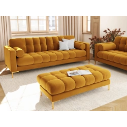 Sofa aksamitna 3 osobowa Bali Cosmopolitan Design