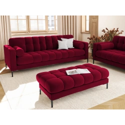 Sofa aksamitna 3 osobowa Bali Cosmopolitan Design Sofa aksamitna 3 osobowa Bali Cosmopolitan Design
