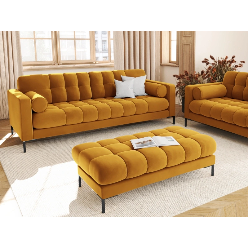 Sofa aksamitna 3 osobowa Bali Cosmopolitan Design