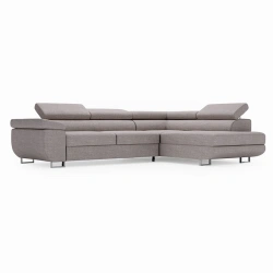 Narożnik L-Kształtny Anton - Funkcja Spania i Regulowane Zagłówki Narożnik L-Kształtny Anton - Funkcja Spania i Regulowane Zagłówki