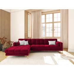 Narożnik aksamitny l-kształtny Bali Cosmopolitan Design