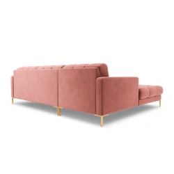 Narożnik aksamitny l-kształtny Bali Cosmopolitan Design