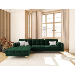 Narożnik aksamitny l-kształtny Bali Cosmopolitan Design