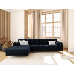 Narożnik aksamitny l-kształtny Bali Cosmopolitan Design