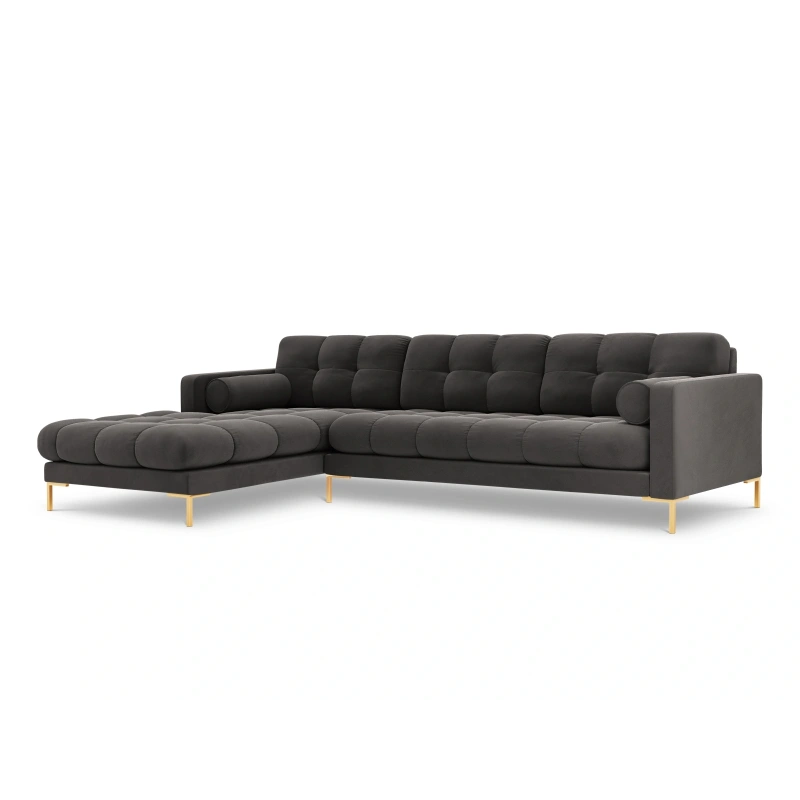 Narożnik aksamitny l-kształtny Bali Cosmopolitan Design Narożnik aksamitny l-kształtny Bali Cosmopolitan Design