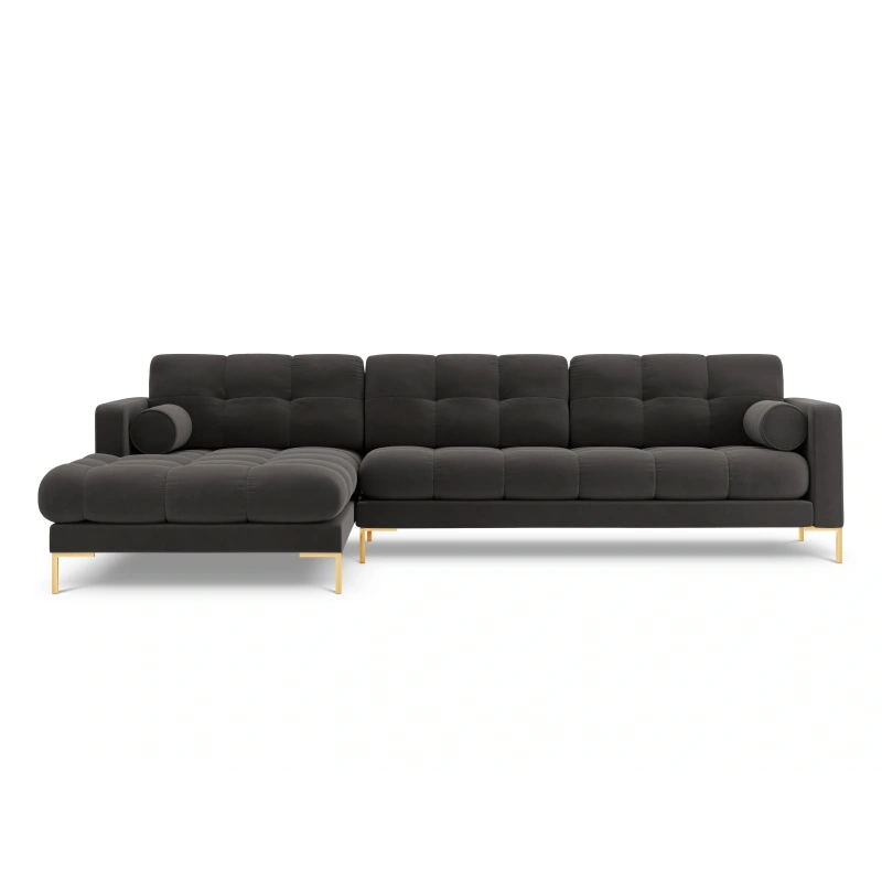 Narożnik aksamitny l-kształtny Bali Cosmopolitan Design Narożnik aksamitny l-kształtny Bali Cosmopolitan Design
