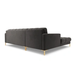 Narożnik aksamitny l-kształtny Bali Cosmopolitan Design Narożnik aksamitny l-kształtny Bali Cosmopolitan Design