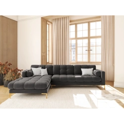 Narożnik aksamitny l-kształtny Bali Cosmopolitan Design Narożnik aksamitny l-kształtny Bali Cosmopolitan Design