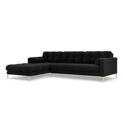 Narożnik aksamitny l-kształtny Bali Cosmopolitan Design Narożnik aksamitny l-kształtny Bali Cosmopolitan Design