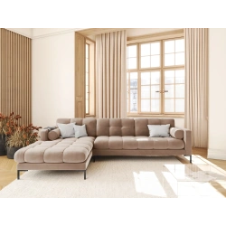 Narożnik aksamitny l-kształtny Bali Cosmopolitan Design