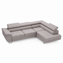 Narożnik L-Kształtny Anton - Funkcja Spania i Regulowane Zagłówki Narożnik L-Kształtny Anton - Funkcja Spania i Regulowane Zagłówki