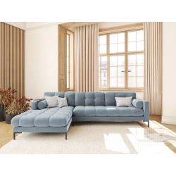Narożnik aksamitny l-kształtny Bali Cosmopolitan Design