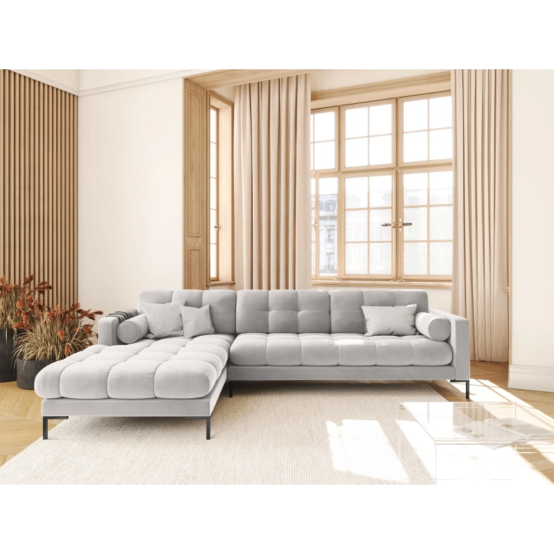Narożnik aksamitny l-kształtny Bali Cosmopolitan Design