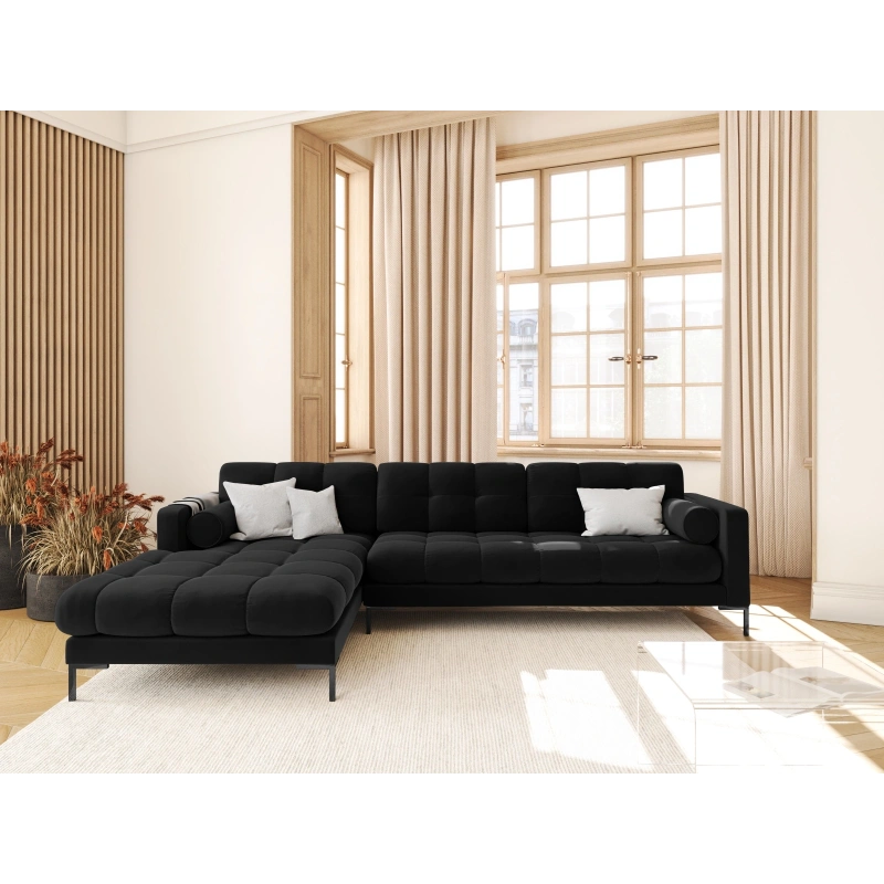 Narożnik aksamitny l-kształtny Bali Cosmopolitan Design