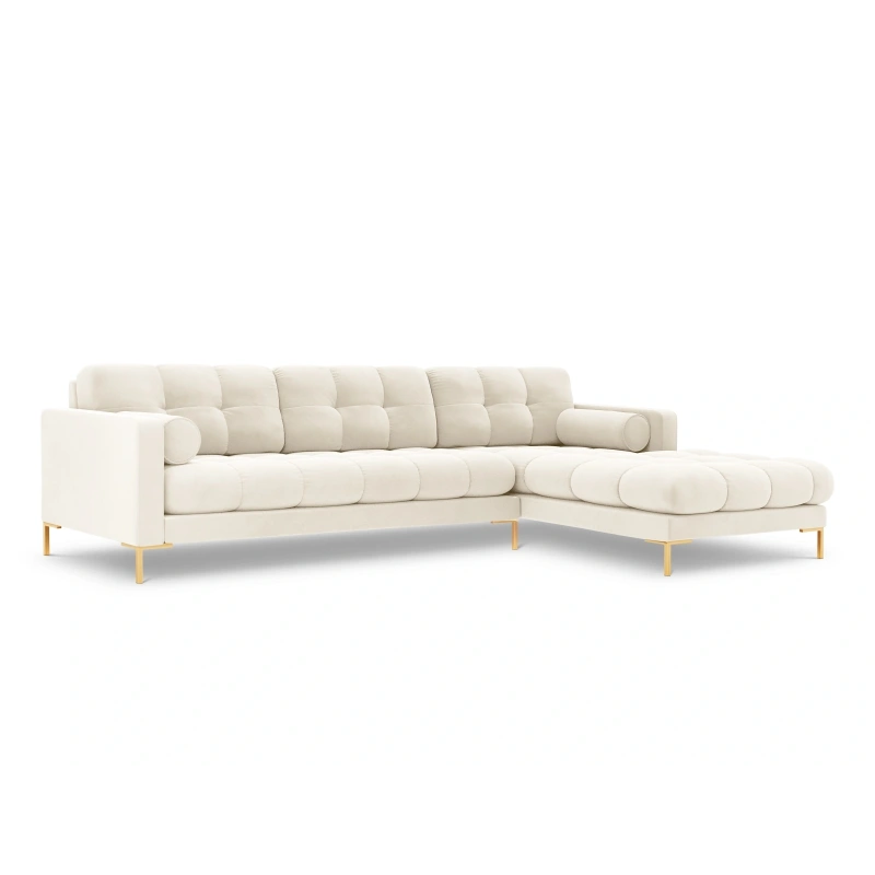 Narożnik aksamitny l-kształtny Bali Cosmopolitan Design Narożnik aksamitny l-kształtny Bali Cosmopolitan Design