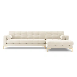 Narożnik aksamitny l-kształtny Bali Cosmopolitan Design Narożnik aksamitny l-kształtny Bali Cosmopolitan Design