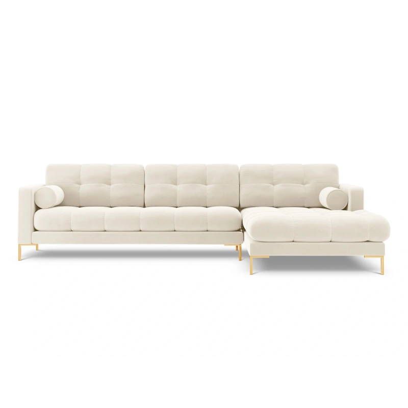 Narożnik aksamitny l-kształtny Bali Cosmopolitan Design Narożnik aksamitny l-kształtny Bali Cosmopolitan Design