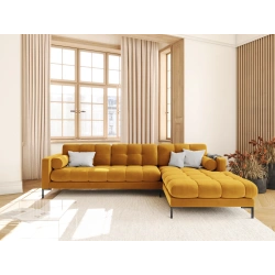 Narożnik aksamitny l-kształtny Bali Cosmopolitan Design