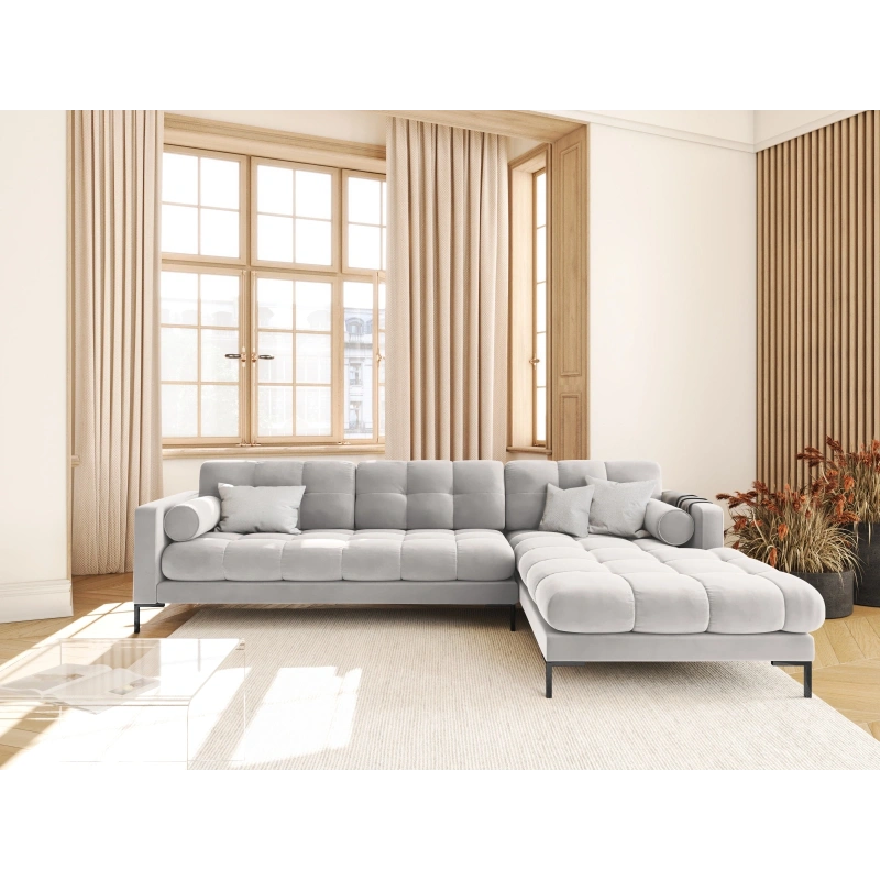 Narożnik aksamitny l-kształtny Bali Cosmopolitan Design