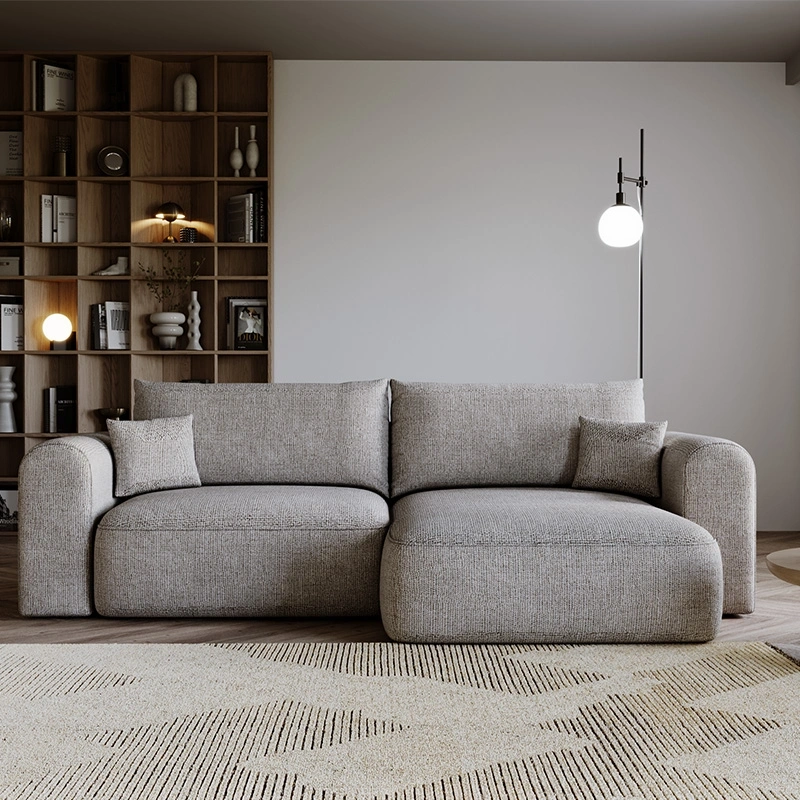 Narożnik Next L z funkcją spania i pojemnikiem na pościel srebrny Narożnik Next L z funkcją spania i pojemnikiem na pościel srebrny