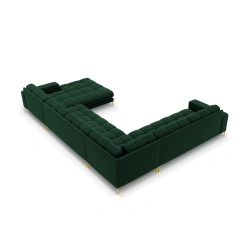 Sofa aksamitna panoramiczna 7 osobowa Bali Cosmopolitan Design