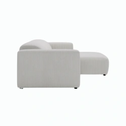 Nowoczesny narożnik L-kształtny Passito bez funkcji spania