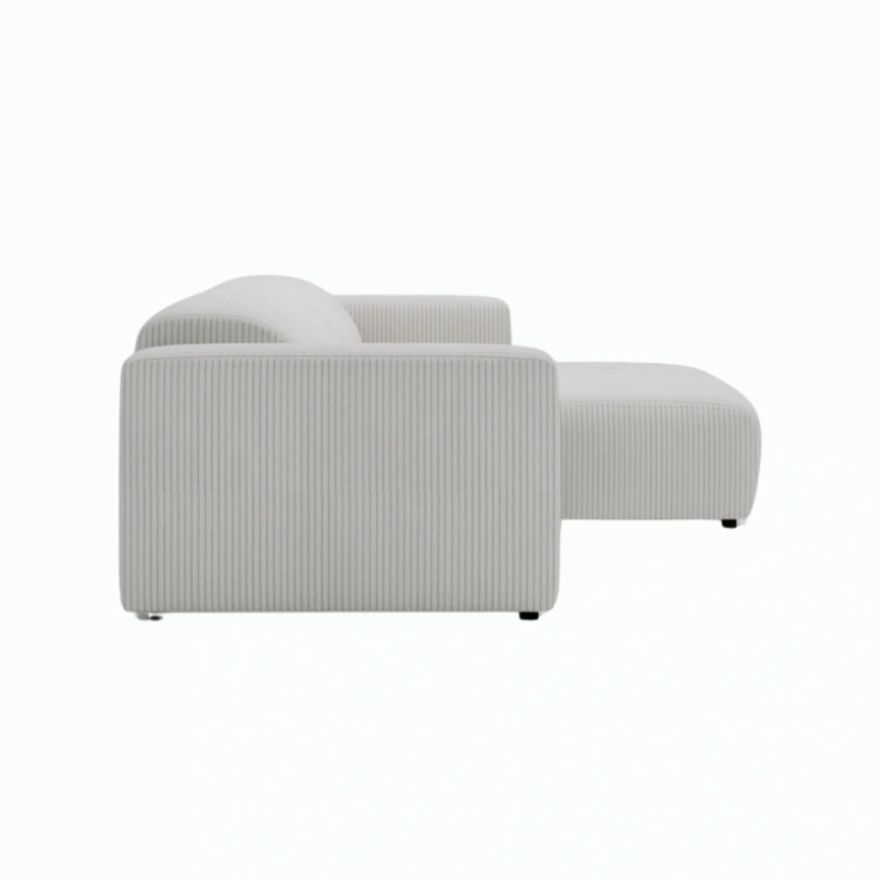 Nowoczesny narożnik L-kształtny Passito bez funkcji spania