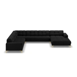 Sofa aksamitna panoramiczna 7 osobowa Bali Cosmopolitan Design