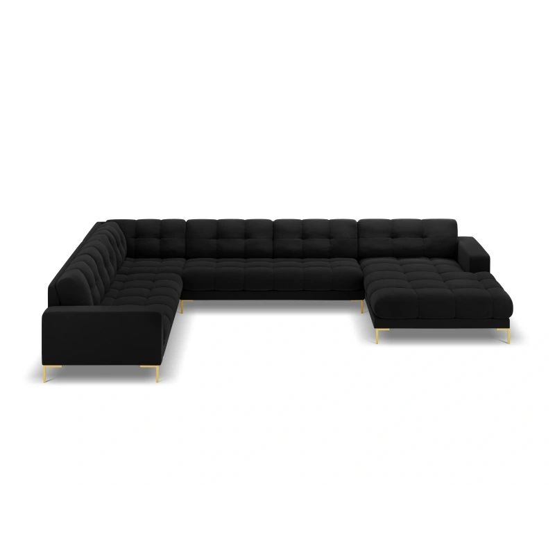 Sofa aksamitna panoramiczna 7 osobowa Bali Cosmopolitan Design