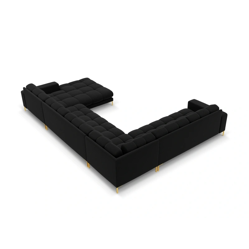 Sofa aksamitna panoramiczna 7 osobowa Bali Cosmopolitan Design