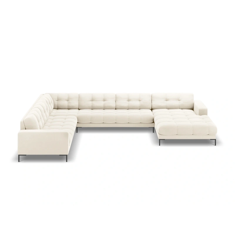 Sofa aksamitna panoramiczna 7 osobowa Bali Cosmopolitan Design