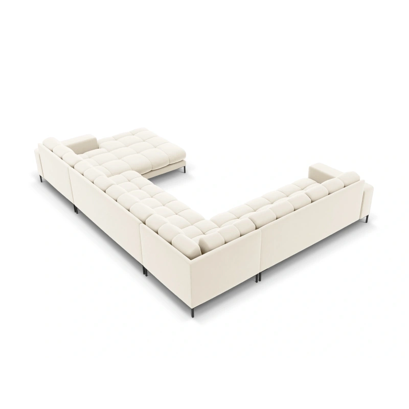 Sofa aksamitna panoramiczna 7 osobowa Bali Cosmopolitan Design