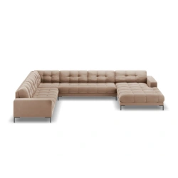 Sofa aksamitna panoramiczna 7 osobowa Bali Cosmopolitan Design