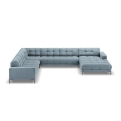 Sofa aksamitna panoramiczna 7 osobowa Bali Cosmopolitan Design