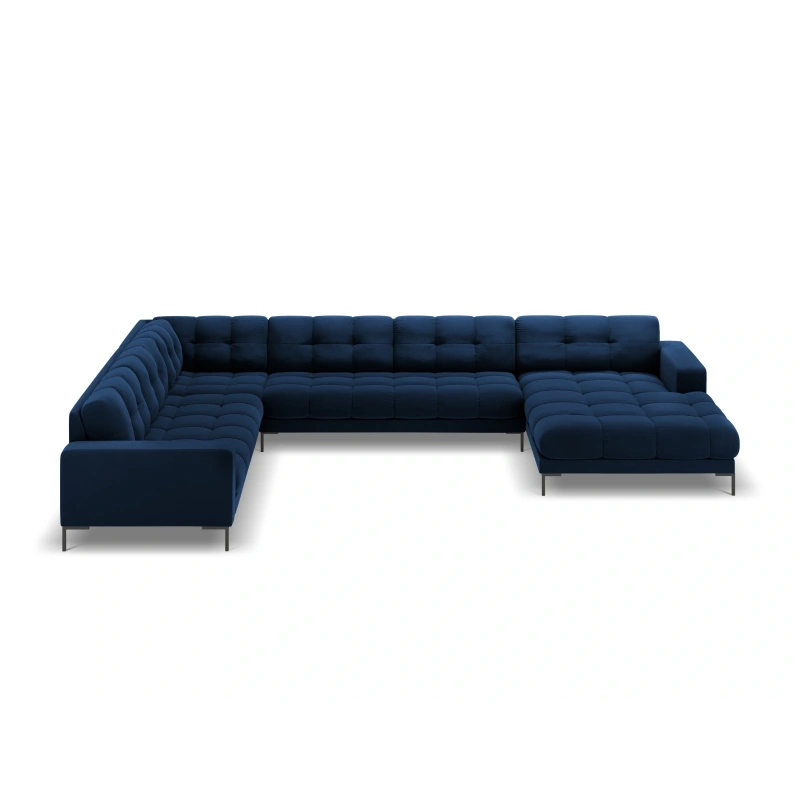 Sofa aksamitna panoramiczna 7 osobowa Bali Cosmopolitan Design