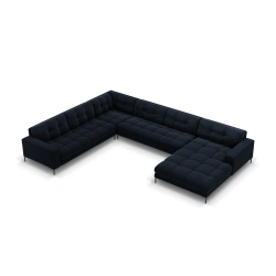 Sofa aksamitna panoramiczna 7 osobowa Bali Cosmopolitan Design