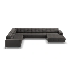 Sofa aksamitna panoramiczna 7 osobowa Bali Cosmopolitan Design