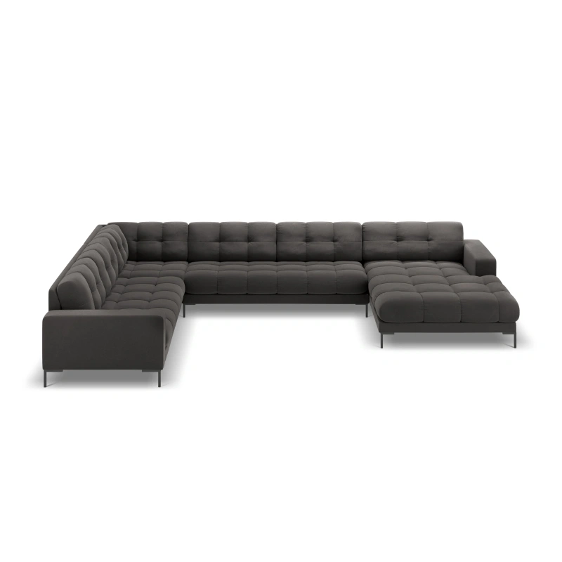 Sofa aksamitna panoramiczna 7 osobowa Bali Cosmopolitan Design