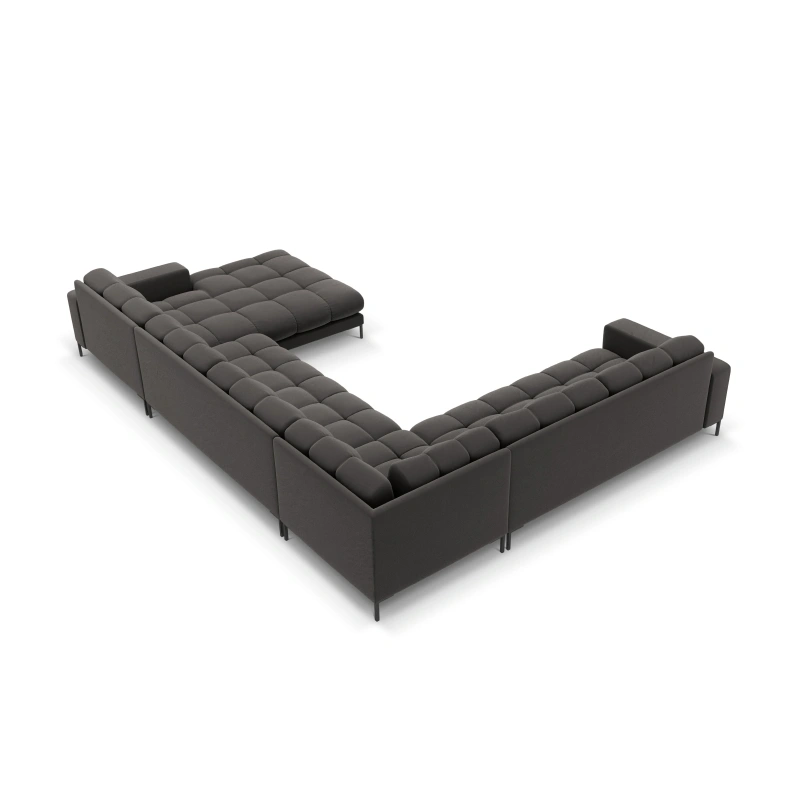 Sofa aksamitna panoramiczna 7 osobowa Bali Cosmopolitan Design