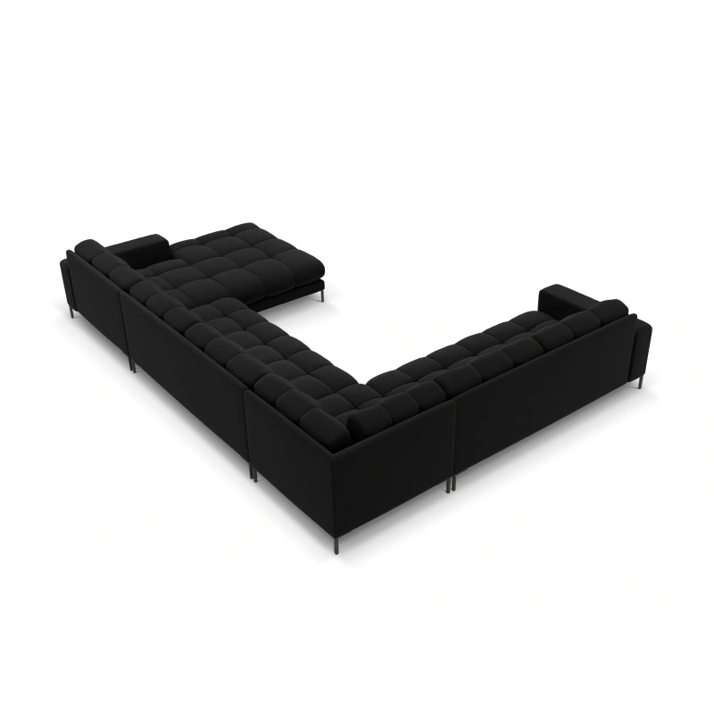 Sofa aksamitna panoramiczna 7 osobowa Bali Cosmopolitan Design