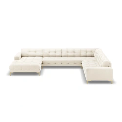Sofa aksamitna panoramiczna 7 osobowa Bali Cosmopolitan Design