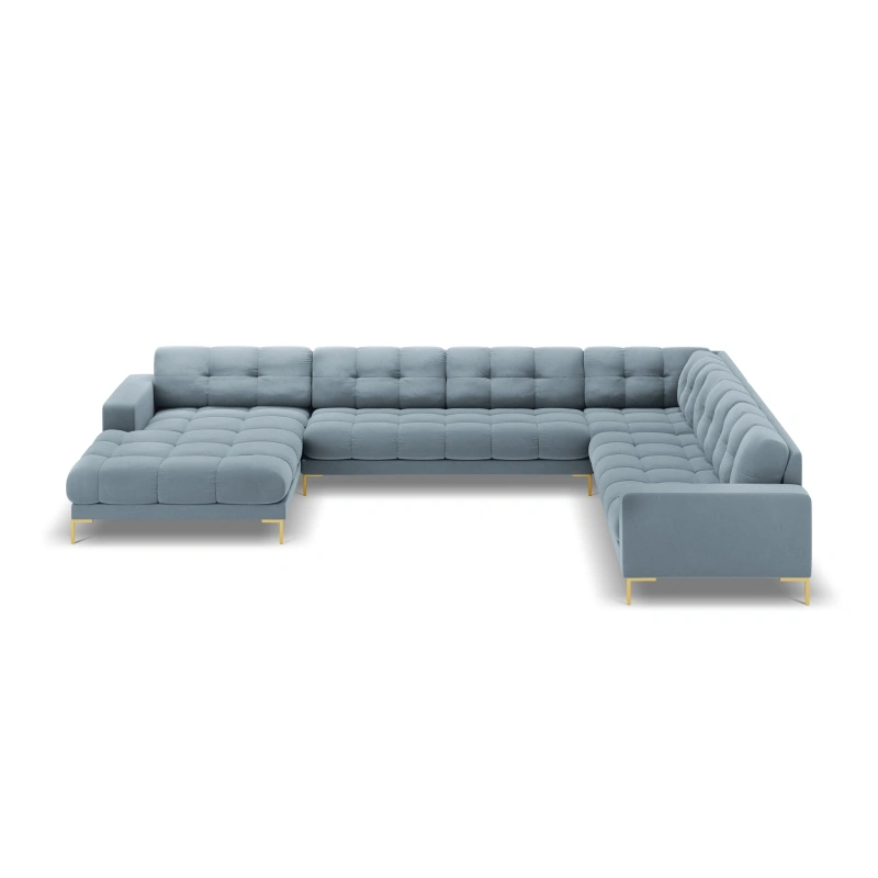 Sofa aksamitna panoramiczna 7 osobowa Bali Cosmopolitan Design Sofa aksamitna panoramiczna 7 osobowa Bali Cosmopolitan Design