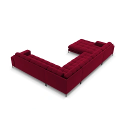 Sofa aksamitna panoramiczna 7 osobowa Bali Cosmopolitan Design