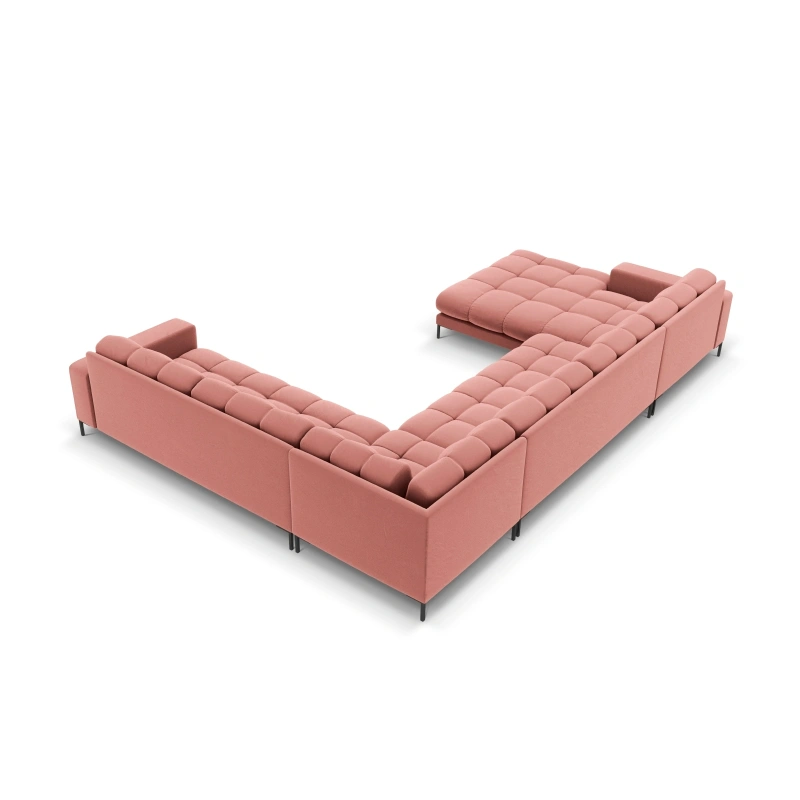 Sofa aksamitna panoramiczna 7 osobowa Bali Cosmopolitan Design